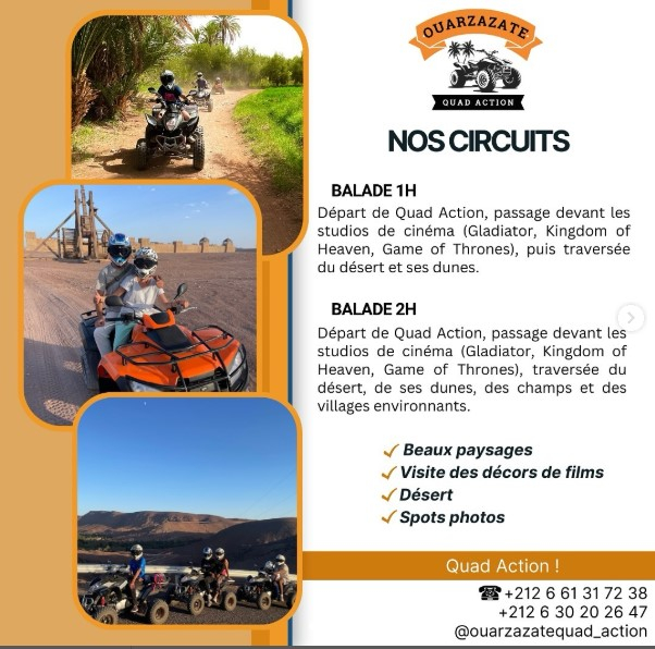 Cover photo of Ouarzazate Quad Action